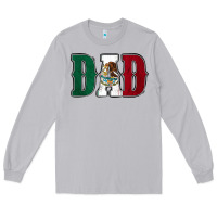 Moon Dust Mexican Flag Dad Long Sleeve Tee - Jasminsmagicworld