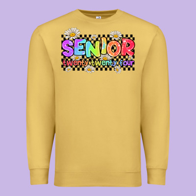Senior Twenty Twenty Four Premium Sweatshirt Designed By Adodesignshop