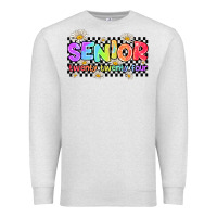 Oatmeal Heather senior twenty twenty four Premium Sweatshirt - AdoDesignShop
