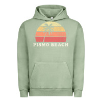 Pigment Oil Green Pismo Beach CA Vintage 70s Retro Throwback Design Urban Hoodie - longCreatives