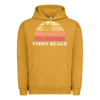 Pigment Peanut Butter Pismo Beach CA Vintage 70s Retro Throwback Design Urban Hoodie - longCreatives