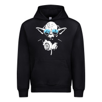 Black DJ Yoda Urban Hoodie - longCreatives