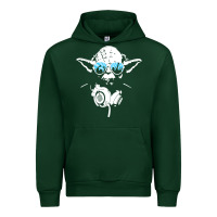Forest Green DJ Yoda Urban Hoodie - longCreatives