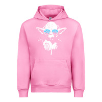 Fuchsia Pink DJ Yoda Urban Hoodie - longCreatives