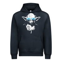 Navy DJ Yoda Urban Hoodie - longCreatives