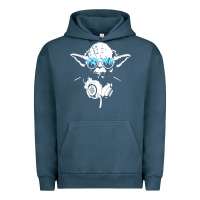 Pigment Midnight Navy DJ Yoda Urban Hoodie - longCreatives