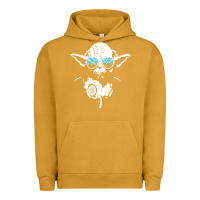 Pigment Peanut Butter DJ Yoda Urban Hoodie - longCreatives