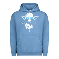 Pigment Pebble Blue DJ Yoda Urban Hoodie - longCreatives