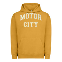 Pigment Peanut Butter Classic Motor City Detroit Varsity Urban Hoodie - longCreatives