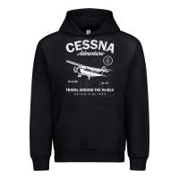 Cessna Distressed Urban Hoodie | Teevron