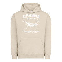 Pigment French Oak cessna distressed Urban Hoodie - longCreatives