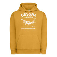 Pigment Peanut Butter cessna distressed Urban Hoodie - longCreatives