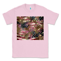 Bubblegum Pink American flag leopard pinktumbler Classic Tee - HowdyJamesFarm