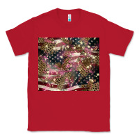 Red American flag leopard pinktumbler Classic Tee - HowdyJamesFarm