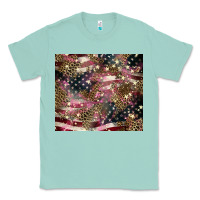 Seafoam American flag leopard pinktumbler Classic Tee - HowdyJamesFarm