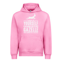 Fuchsia Pink Gazelle Gift Lover Urban Hoodie - longCreatives