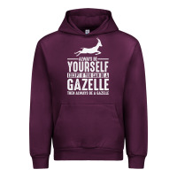 Mauve Wine Gazelle Gift Lover Urban Hoodie - longCreatives