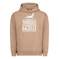 Pigment Burro Gazelle Gift Lover Urban Hoodie - longCreatives