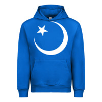 Cobalt Islam Symbol Design white Urban Hoodie - longCreatives