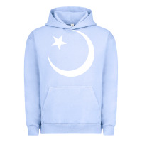 Pigment Grape Ice Islam Symbol Design white Urban Hoodie - longCreatives