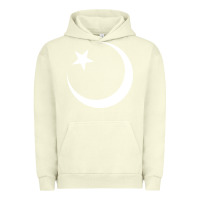 Pigment Pistachio Islam Symbol Design white Urban Hoodie - longCreatives