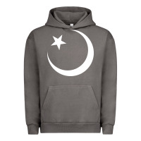 Pigment Tornado Islam Symbol Design white Urban Hoodie - longCreatives