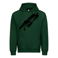 Forest Green Gears of war lancer Urban Hoodie - longCreatives