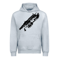 Heather Grey Gears of war lancer Urban Hoodie - longCreatives