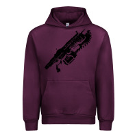 Mauve Wine Gears of war lancer Urban Hoodie - longCreatives