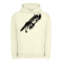 Pigment Pistachio Gears of war lancer Urban Hoodie - longCreatives