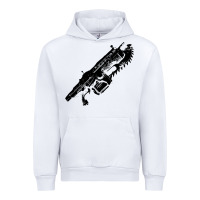 White Gears of war lancer Urban Hoodie - longCreatives