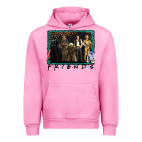 Fuchsia Pink friends movie characters Urban Hoodie - AdoDesignShop