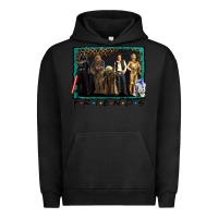 Pigment Black friends movie characters Urban Hoodie - AdoDesignShop