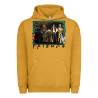 Pigment Peanut Butter friends movie characters Urban Hoodie - AdoDesignShop