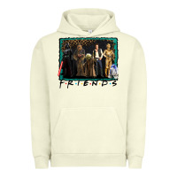 Pigment Pistachio friends movie characters Urban Hoodie - AdoDesignShop