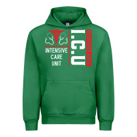 Emerald ICU Registered Nurse Medical Intensive Care Unit Urban Hoodie - longCreatives