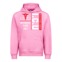 Fuchsia Pink ICU Registered Nurse Medical Intensive Care Unit Urban Hoodie - longCreatives