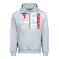 Heather Grey ICU Registered Nurse Medical Intensive Care Unit Urban Hoodie - longCreatives