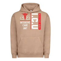 Pigment Burro ICU Registered Nurse Medical Intensive Care Unit Urban Hoodie - longCreatives