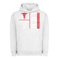 Pigment Lunar Rock ICU Registered Nurse Medical Intensive Care Unit Urban Hoodie - longCreatives