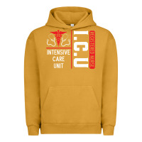 Pigment Peanut Butter ICU Registered Nurse Medical Intensive Care Unit Urban Hoodie - longCreatives