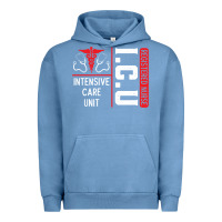Pigment Pebble Blue ICU Registered Nurse Medical Intensive Care Unit Urban Hoodie - longCreatives