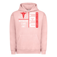 Pigment Salmon ICU Registered Nurse Medical Intensive Care Unit Urban Hoodie - longCreatives