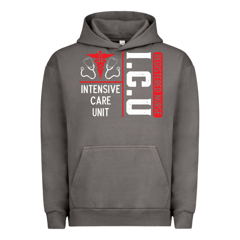 Icu Registered Nurse Medical Intensive Care Unit Urban Hoodie by longCreatives | Teevron