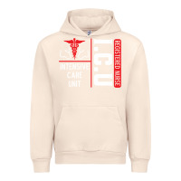 Sandshell ICU Registered Nurse Medical Intensive Care Unit Urban Hoodie - longCreatives