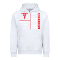 White ICU Registered Nurse Medical Intensive Care Unit Urban Hoodie - longCreatives