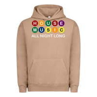 Pigment Burro House Music All Night Long Ravers Urban Hoodie - longCreatives