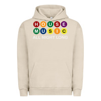 Pigment French Oak House Music All Night Long Ravers Urban Hoodie - longCreatives