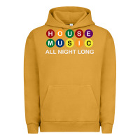 Pigment Peanut Butter House Music All Night Long Ravers Urban Hoodie - longCreatives