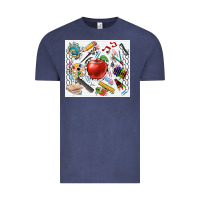 Vintage Denim school elements tumbler Vintage Tee - CowGirlArtShop